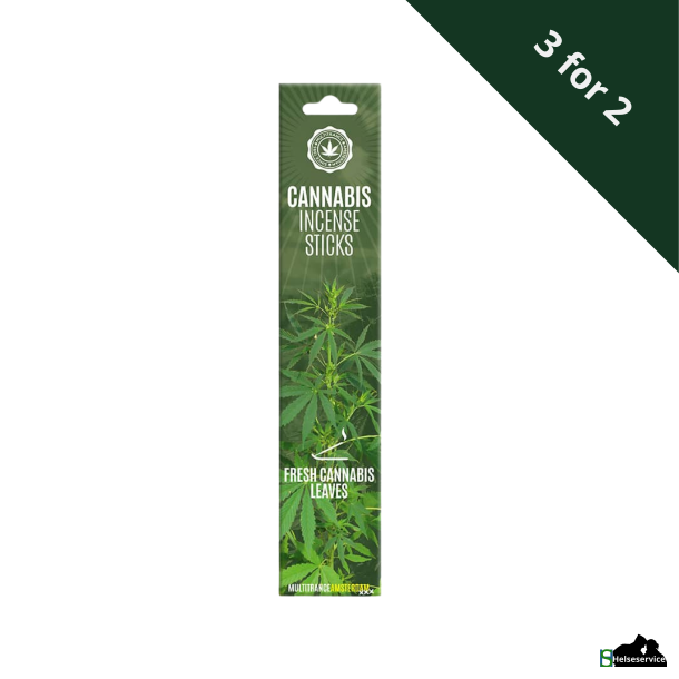 Multitrance Cannabisrgelse Fresh Cannabis Leaves 15 sticks