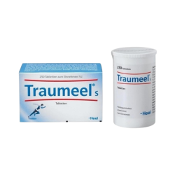 Biovita Heel Traumeel S 250 tabletter &ndash; Stor �konomipakke af det originale tyske hom�opatiske middel med 14 aktive ingredienser.