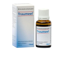 Heel Traumeel dr�ber 30 ml &ndash; Originalt tysk hom�opatisk middel fra BioVita med Arnica og Calendula.