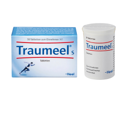 Biovita Heel Traumeel S 50 tabletter &ndash; Originalt tysk hom�opatisk middel med 14 aktive ingredienser til hele familien.