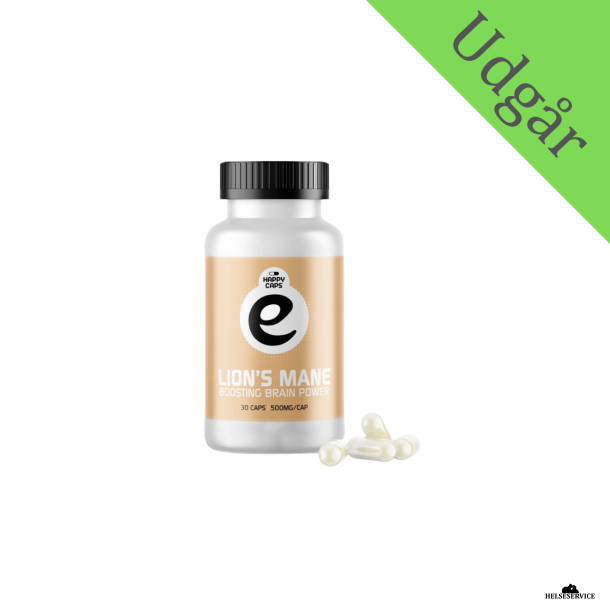 Happy Caps Lion's Mane Superfood 500mg 30 caps