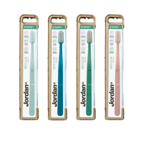 Jordan Tandbrste Green Clean Ultrasoft ass. farver 1 stk.