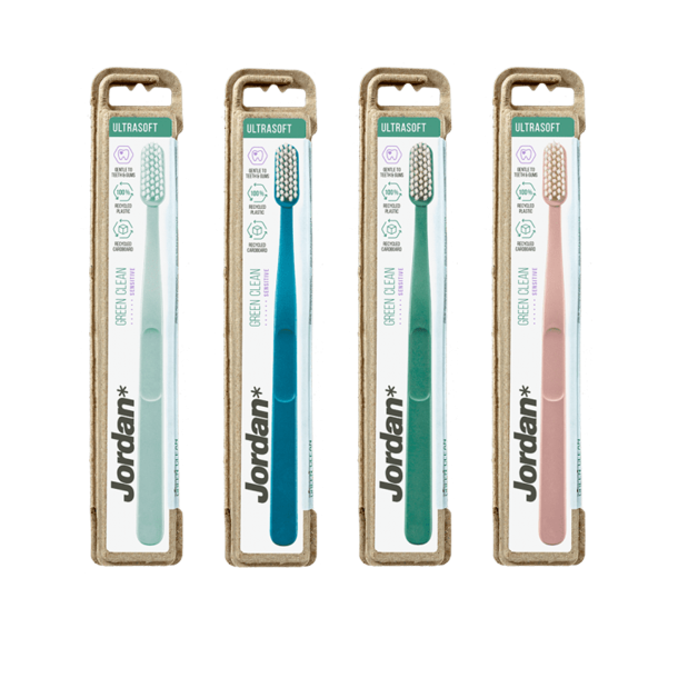 Jordan Tandb�rste Green Clean Ultrasoft ass. farver 1 stk.