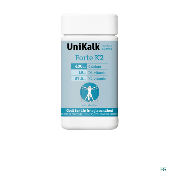 Unikalk Forte K2 140 stk.