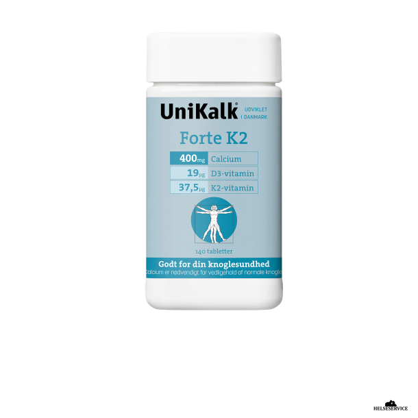 Unikalk Forte K2 (140 stk.)