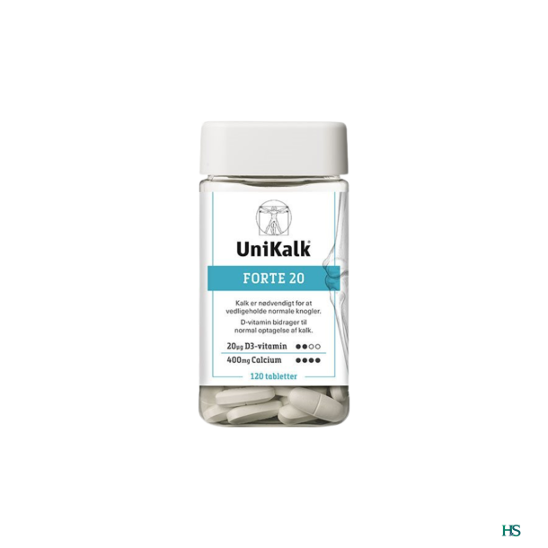 Unikalk Forte 20 120 tabs