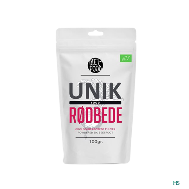 Unikfood Rdbedepulver 100g