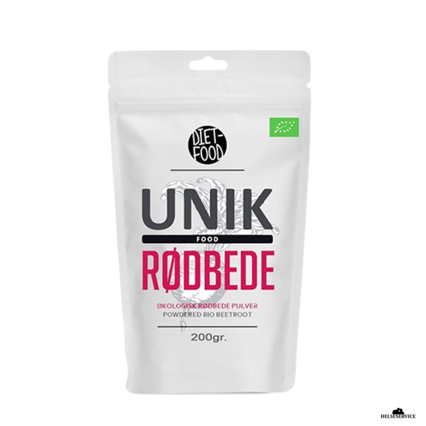 Unikfood Rdbedepulver 200g