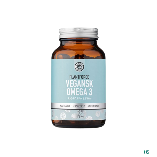 Plantforce Omega 3 Vegansk 120 kaps.