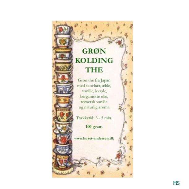 Huset Andersen - Grn Kolding The 100 g i pose