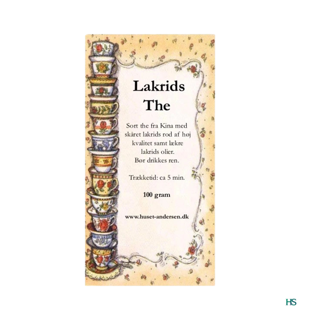 Huset Andersen - Lakrids The 100g i pose