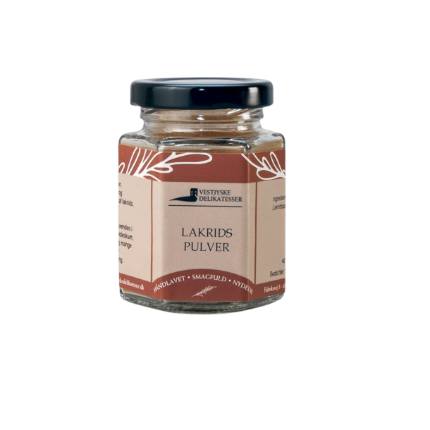Vestjyske Delikatesser Lakridspulver 40g