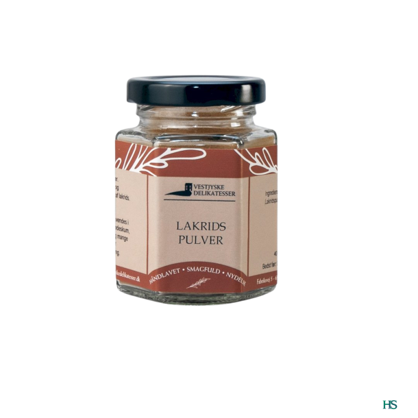 Vestjyske Delikatesser Lakridspulver 40g