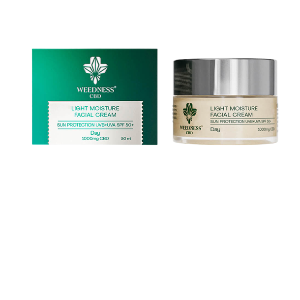 Weedness Light Moisture 50+ SPF Facial Cream 50ml