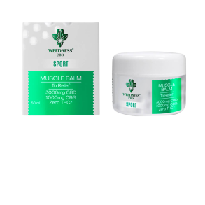 Weedness Muskelaflastende balm 50 ml med CBD