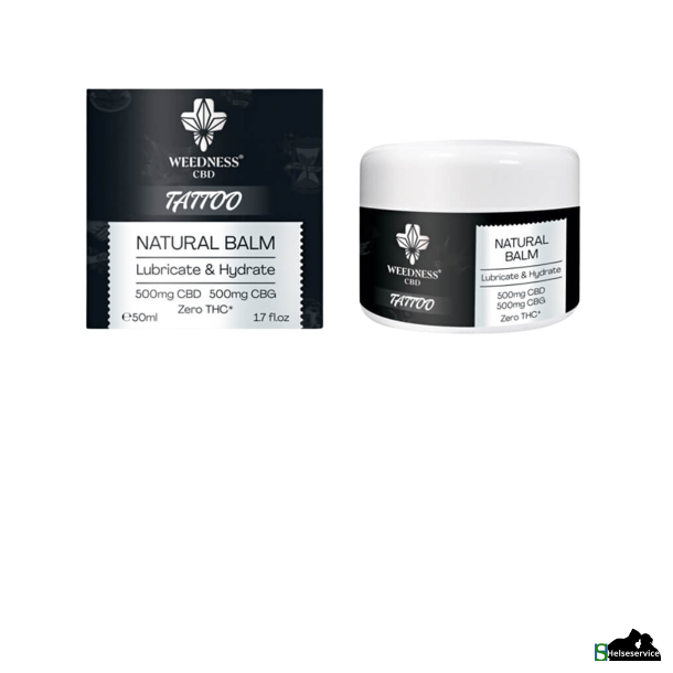 Weedness CBD Natural Tattoo Balm (50ml)