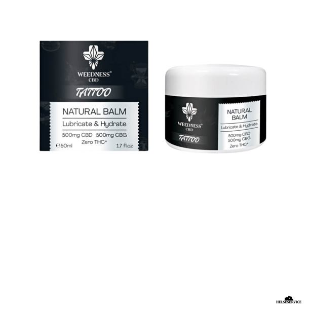 Weedness CBD Natural Tattoo Balm (50ml)