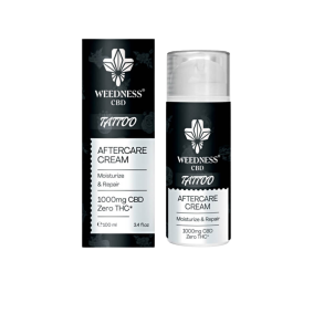 Weedness Tatoo aftercare creme til friske tatoveringer 100 ml