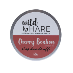 Wild Hare Shampoo Bar Kirseb�r 60g fast vegansk shampoo med ricinusolie.