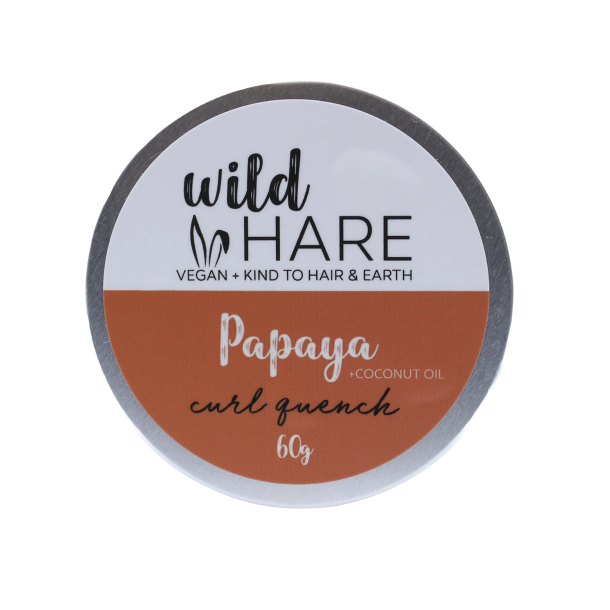 Wild Hare Shampoo Bar Papaya 60g fast vegansk shampoo med kokosolie.