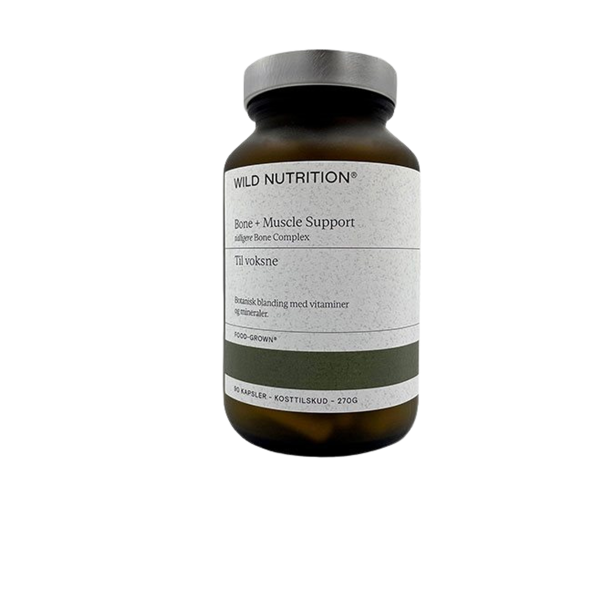 Wild Nutrition Food-Grown Bone and Muscle support 90 kaps