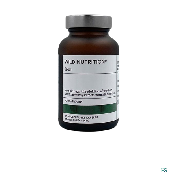 Wild Nutrition Food-Grown Iron plus 30 kaps
