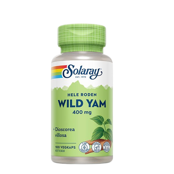 Solaray Wild Yam Root 400 mg 100 kap