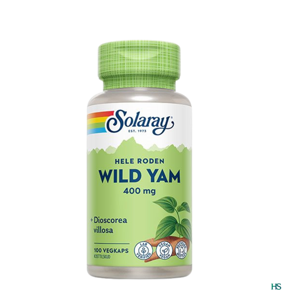 Solaray Wild Yam Root 400 mg 100 kap