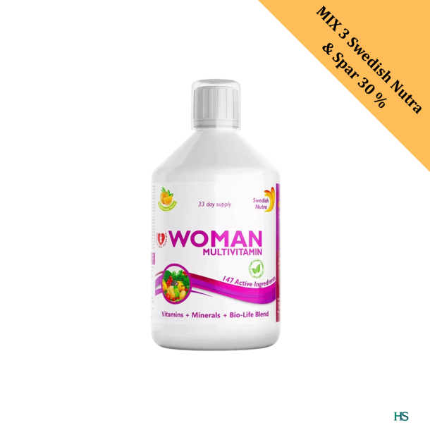 Swedish Nutra Woman Multivitamin 500 ml