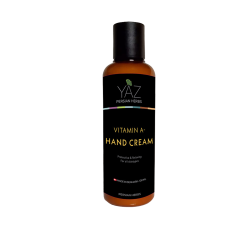 YAZ Persian Herbs Vitamin A Hand Cream. Brun 100 ml flaske med eksklusiv sort og guld etiket.