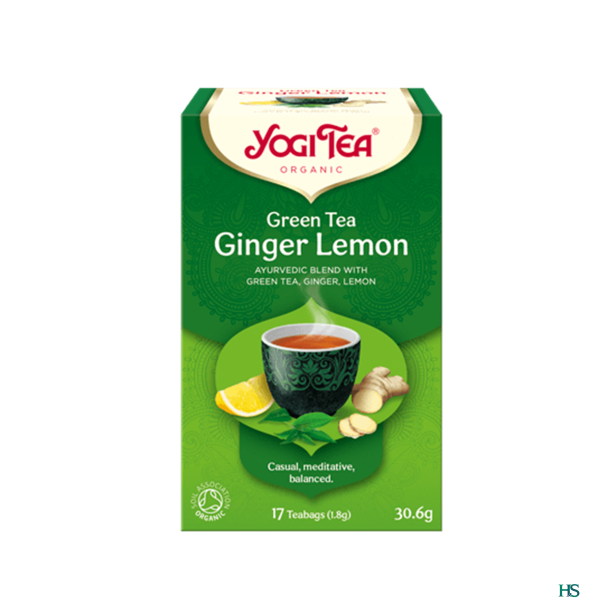 Yogi Green Tea Ginger Lemon  17 breve
