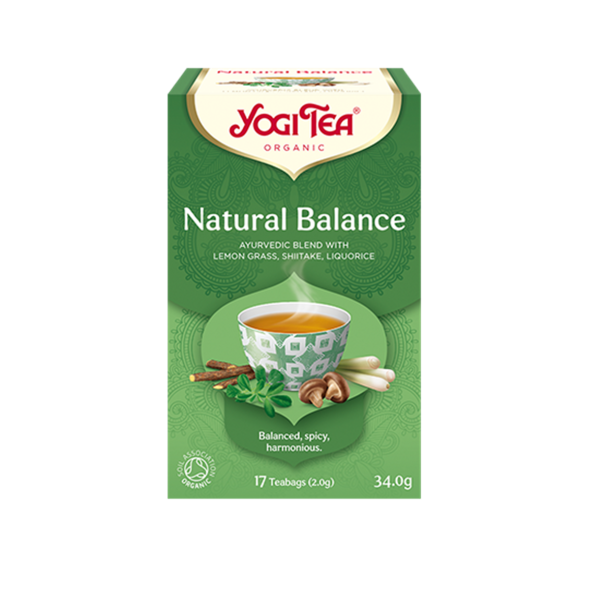 Yogi Tea Natural balance, � 17 breve