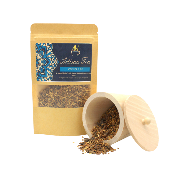 Artisan Tea Yogi Spice Blend 50g stimulerende krydderite med kanel ingef�r kardemomme og nellike.