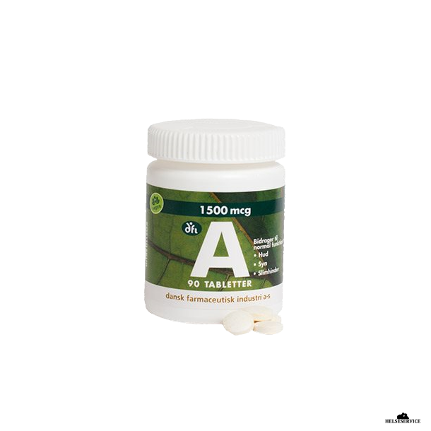 DFI A-vitamin 1500 mcg, 90 tab.