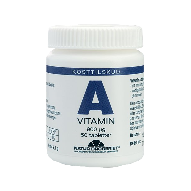 Natur Drogeriet A-vitamin 900 �g 50 stk.