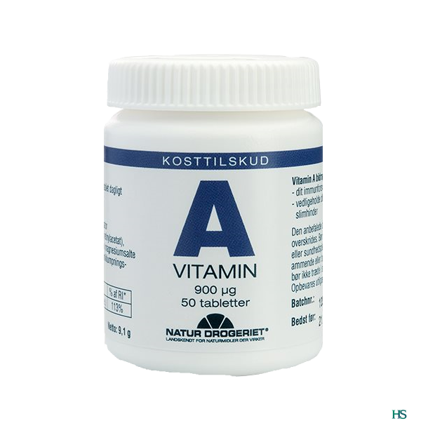 Natur Drogeriet A-vitamin 900 g 50 stk.