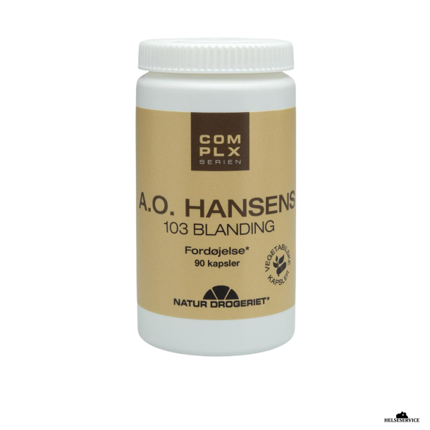 Natur Drogeriet A.O. Hansen 103 Kosttilskud 90 stk