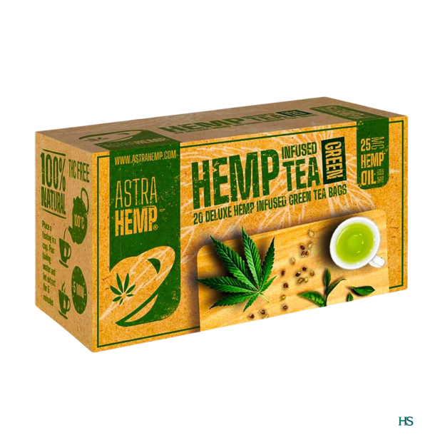 Astra Hemp Infused Hemp Green Tea 20 breve