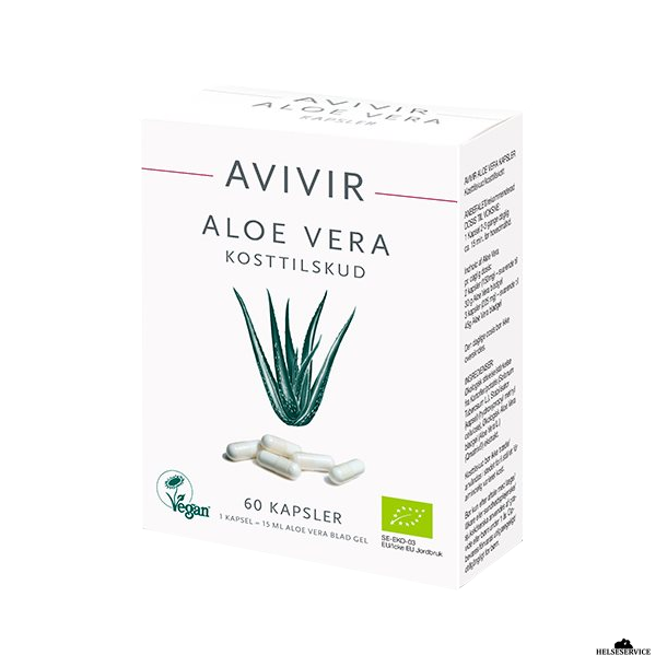 AVIVIR Aloe Vera Kapsler  60 kap.