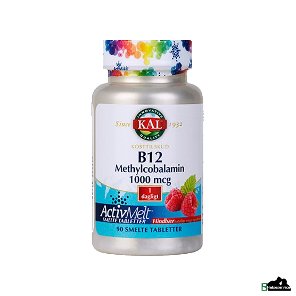 KAL B12 Methylcobalamin 90 tab.