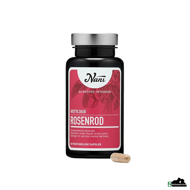Nani Rosenrod ekstrakt 60 Kap.