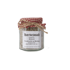 Sydesalt - brndenlde og hvidlg 160g i glas