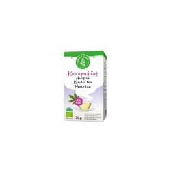 Cannadorra CBD Hampe-te Extra BIO 20 breve med 4% CBD for naturlig ro og balance.