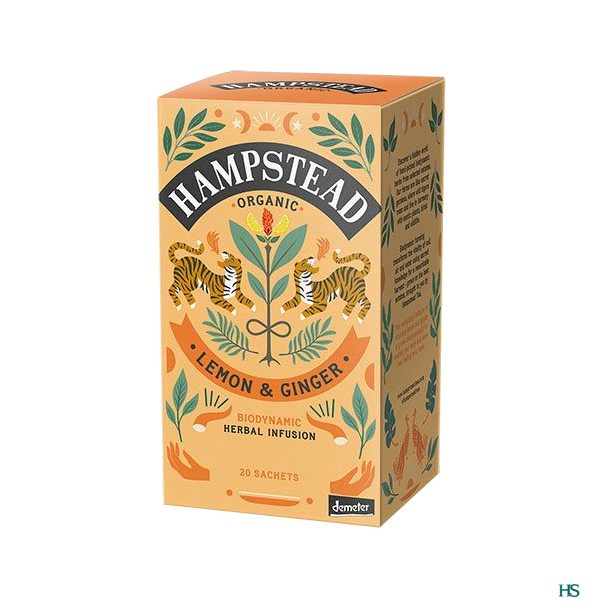 Hampstead Citron og Ingefr te ko, 20 breve