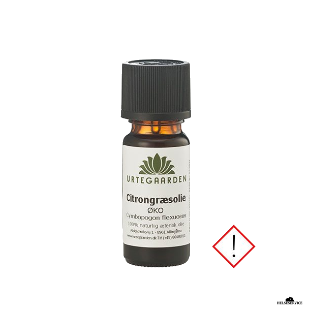 Urtegaarden Citrongrsolie KO 10 ml