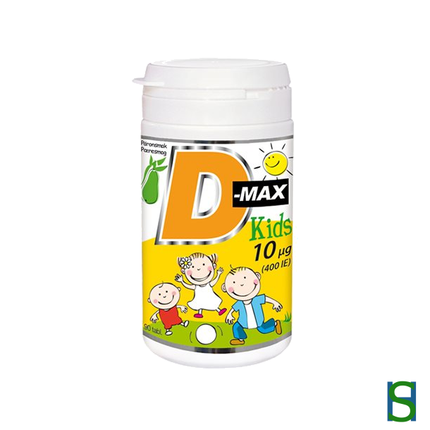 D-max Kids 10 &mu;g, 90 tab.