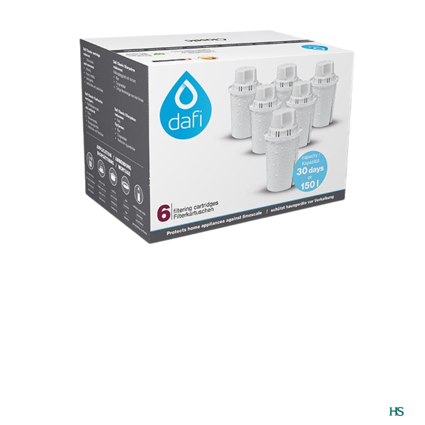 Dafi Filterpatroner 6-pack