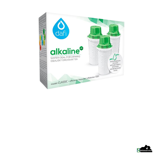 Dafi Filterpatroner 3-pack Alkaline