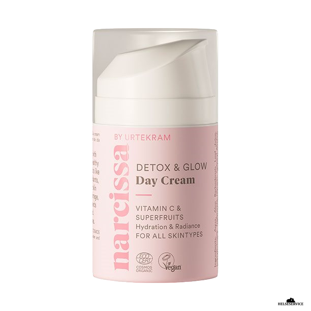 Narcissa Detox og Glow Day Cream, 50 ml
