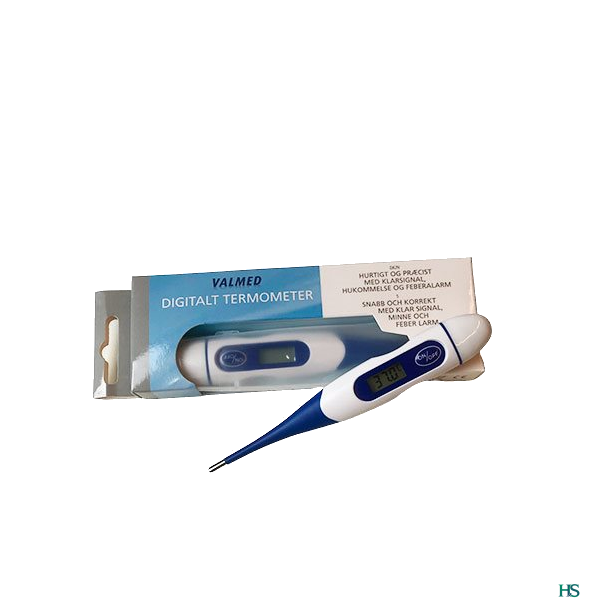 Digitalt termometer, fleksibel spids